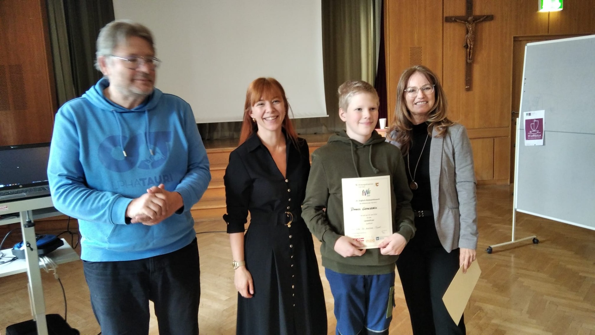 Mittelschule Kühnsdorf – im Finale beim landesweiten Englisch Redewettbewerb - Bild 4