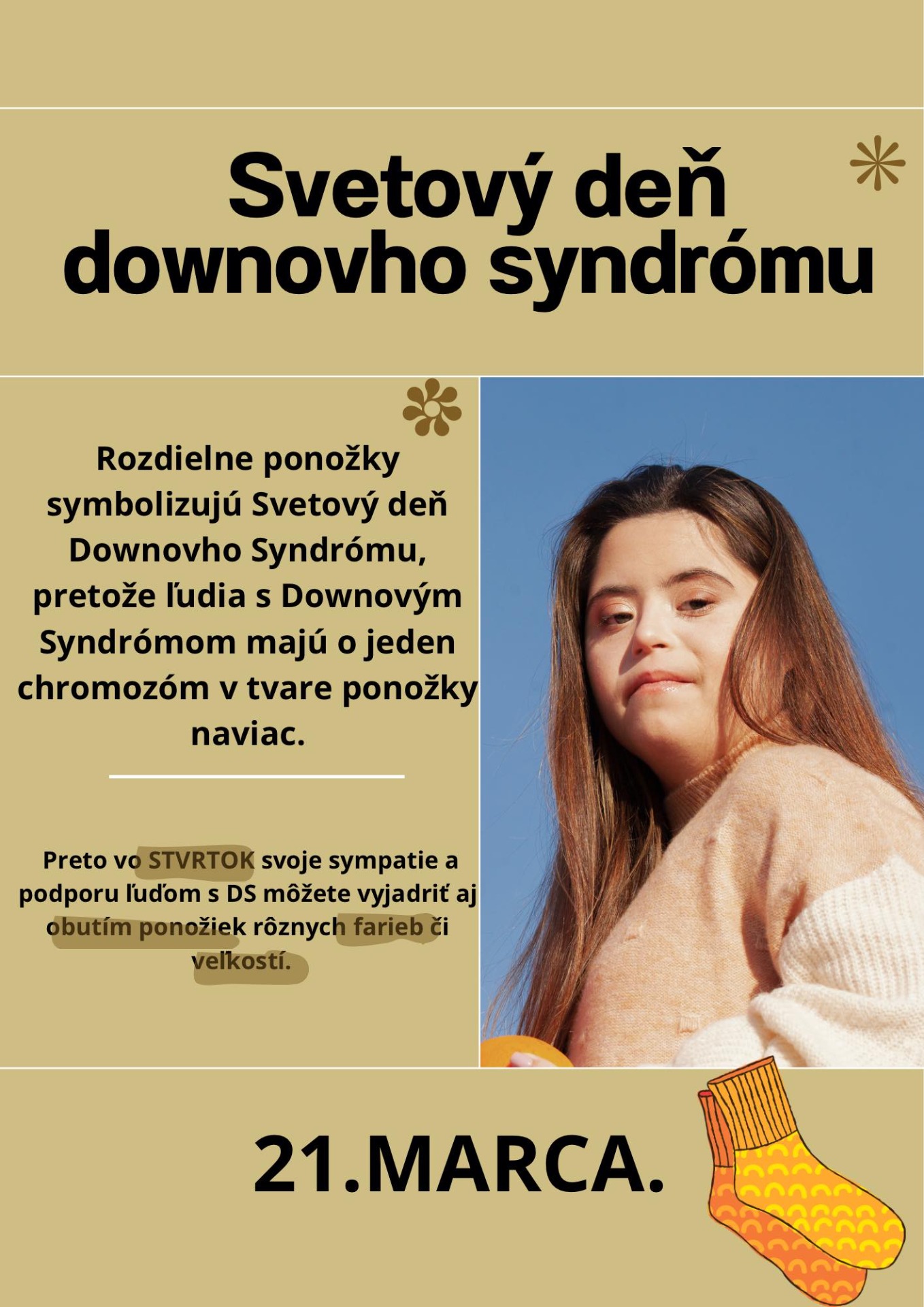 Svetový deň Downovho syndrómu-21.marec - Obrázok 1