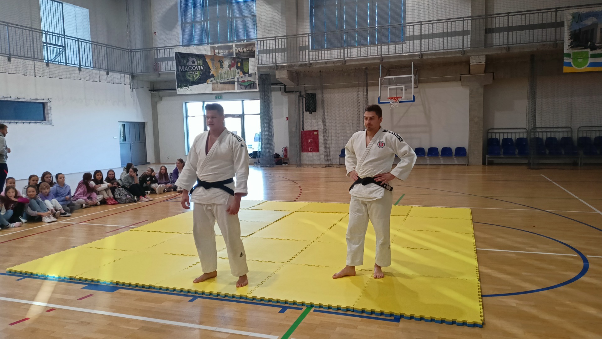 Pokaz judo klubu "Wojownik" Skierniewice dla ucz. kl. IV-VIII - Obrazek 1