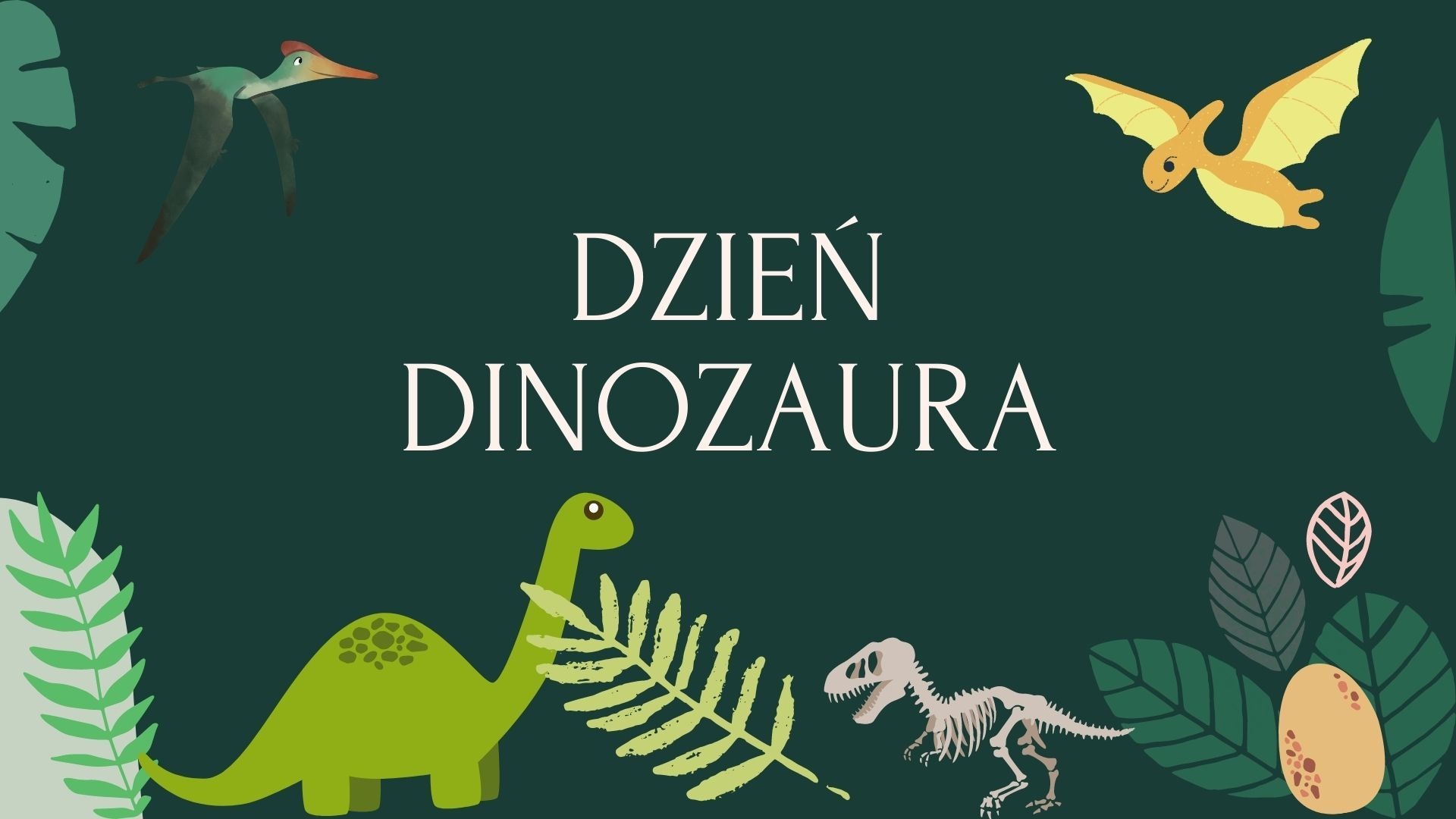 Dzień Dinozaura  - Przedszkole w Pysznicy  - Obrazek 1