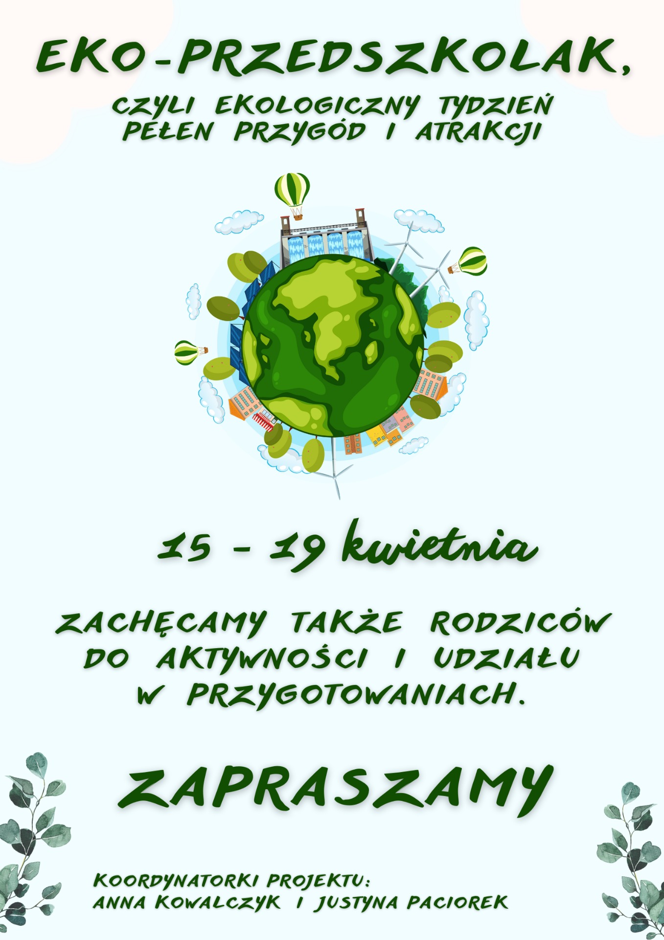 "EKO-PRZEDSZKOLAK" - ekologiczny projekt edukacyjny - Obrazek 1