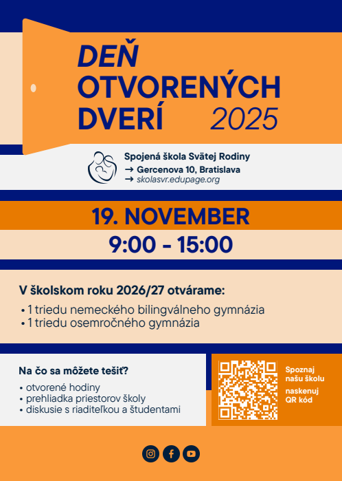 Deň otvorených dverí - 19.11.2025 - Obrázok 1