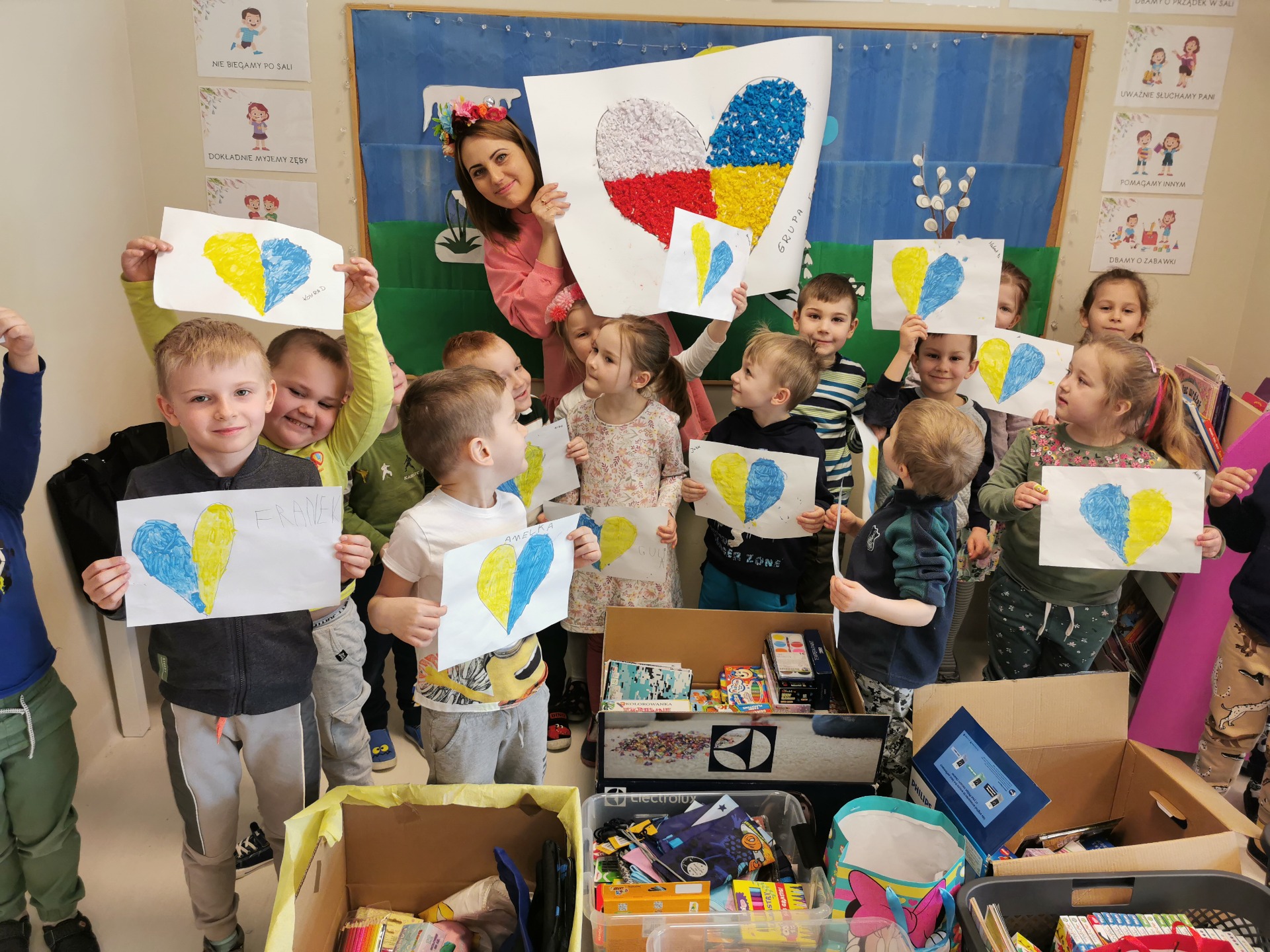 Podziękowanie za dary dla  dzieci z Ukrainy - Obrazek 1