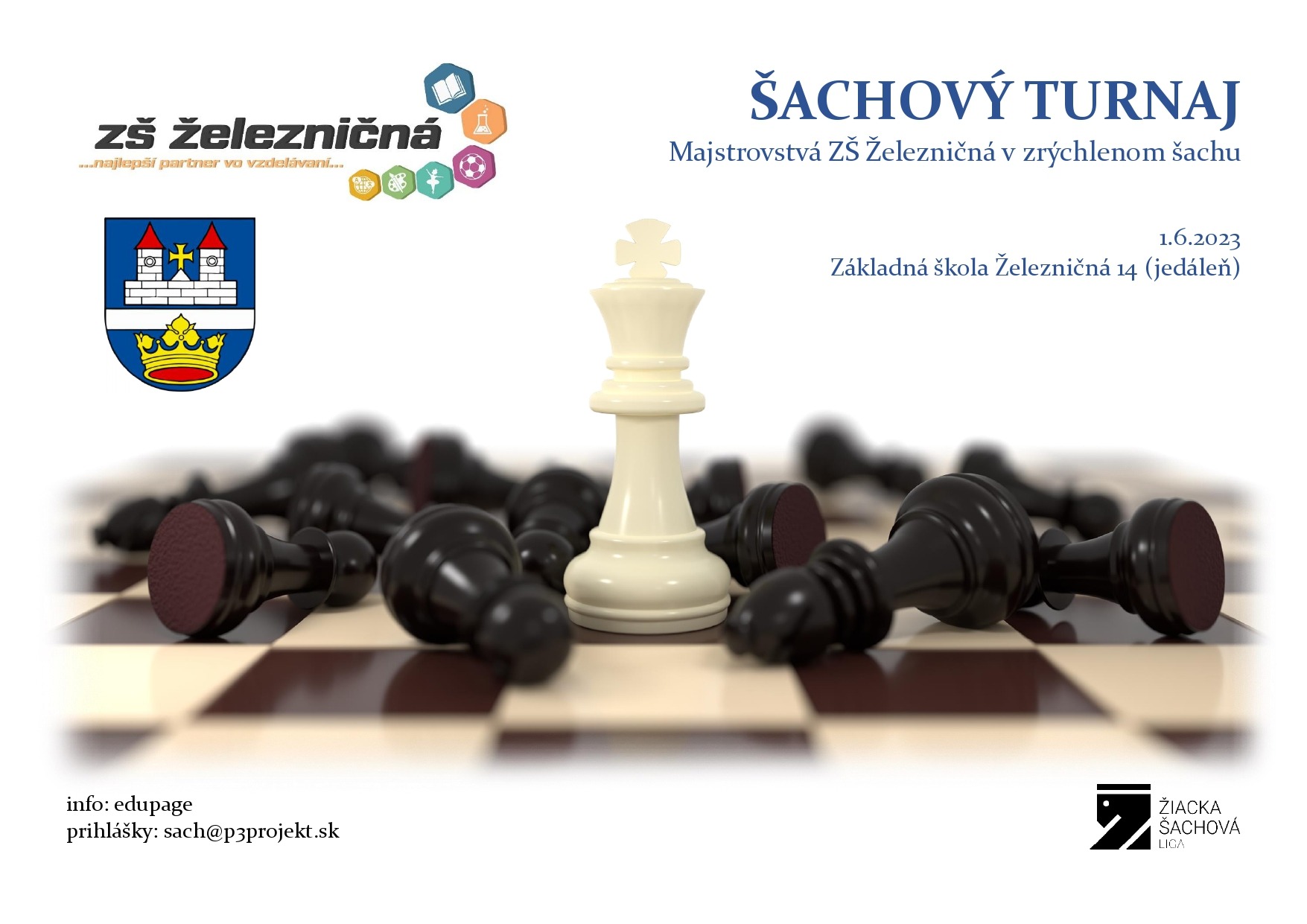 Šachový turnaj ZŠ Železničná - Obrázok 1