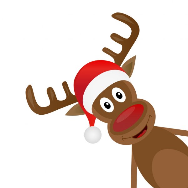 ᐈ Cartoon reindeer stock images, Royalty Free reindeer pictures | download  on Depositphotos®