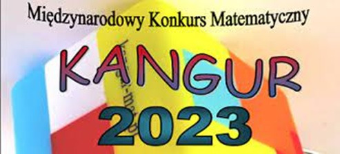 Wyniki konkursu matematycznego "Kangur Matematyczny 2023"  - Obrazek 1