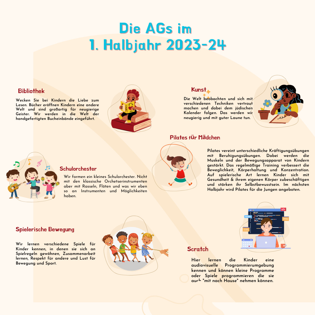 Wahl der AGs 2023-24 - Bild 1