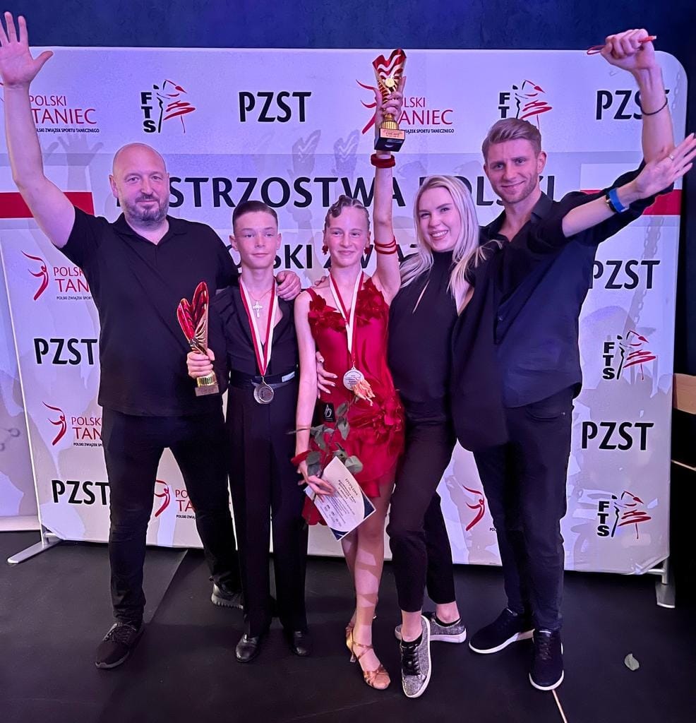 Wicemistrzowie Polski Juniorów Młodszych w Kombinacji Tańców - Obrazek 1