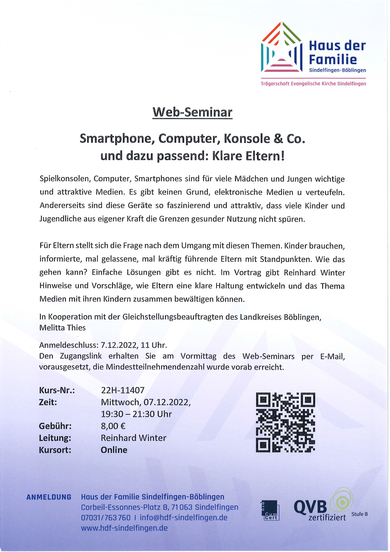 Web-Seminar: Smartphone, Computer, Konsole & Co. - Bild 1