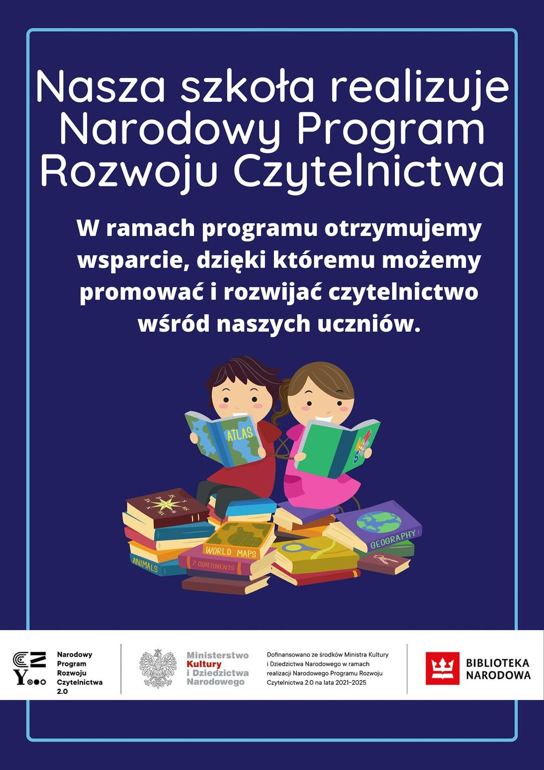 Narodowy Program Rozwoju Czytelnictwa plakat
