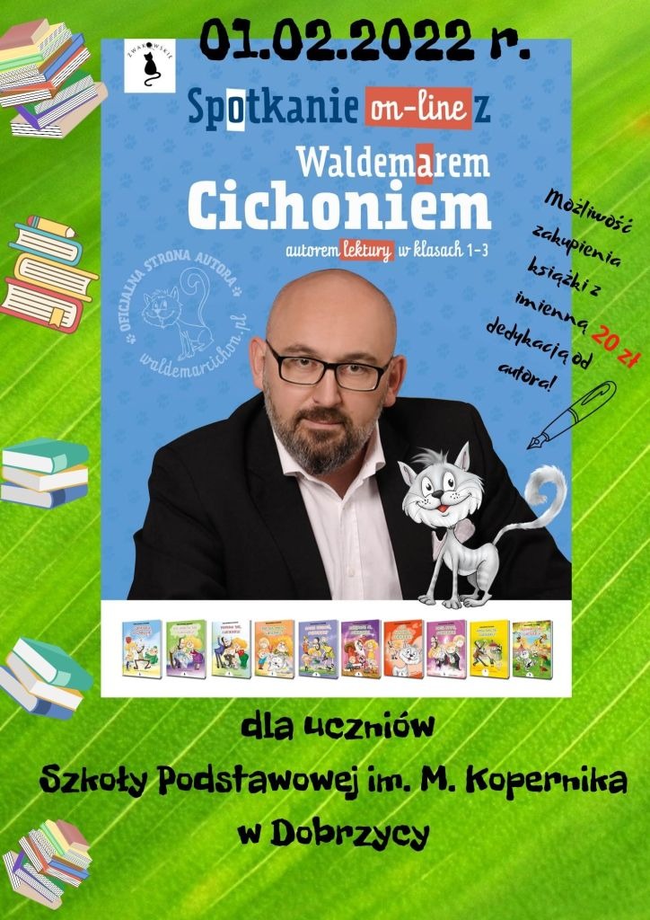 Spotkanie on-line z Waldemarem Cichoniem - Obrazek 1