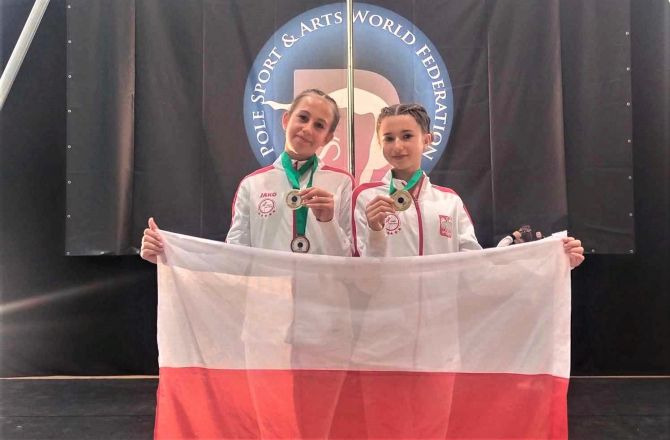Nasze mistrzynie świata - Katarzyna Przybylska i Wiktoria Wiśniewska 
Archiwum K. Przybylska
