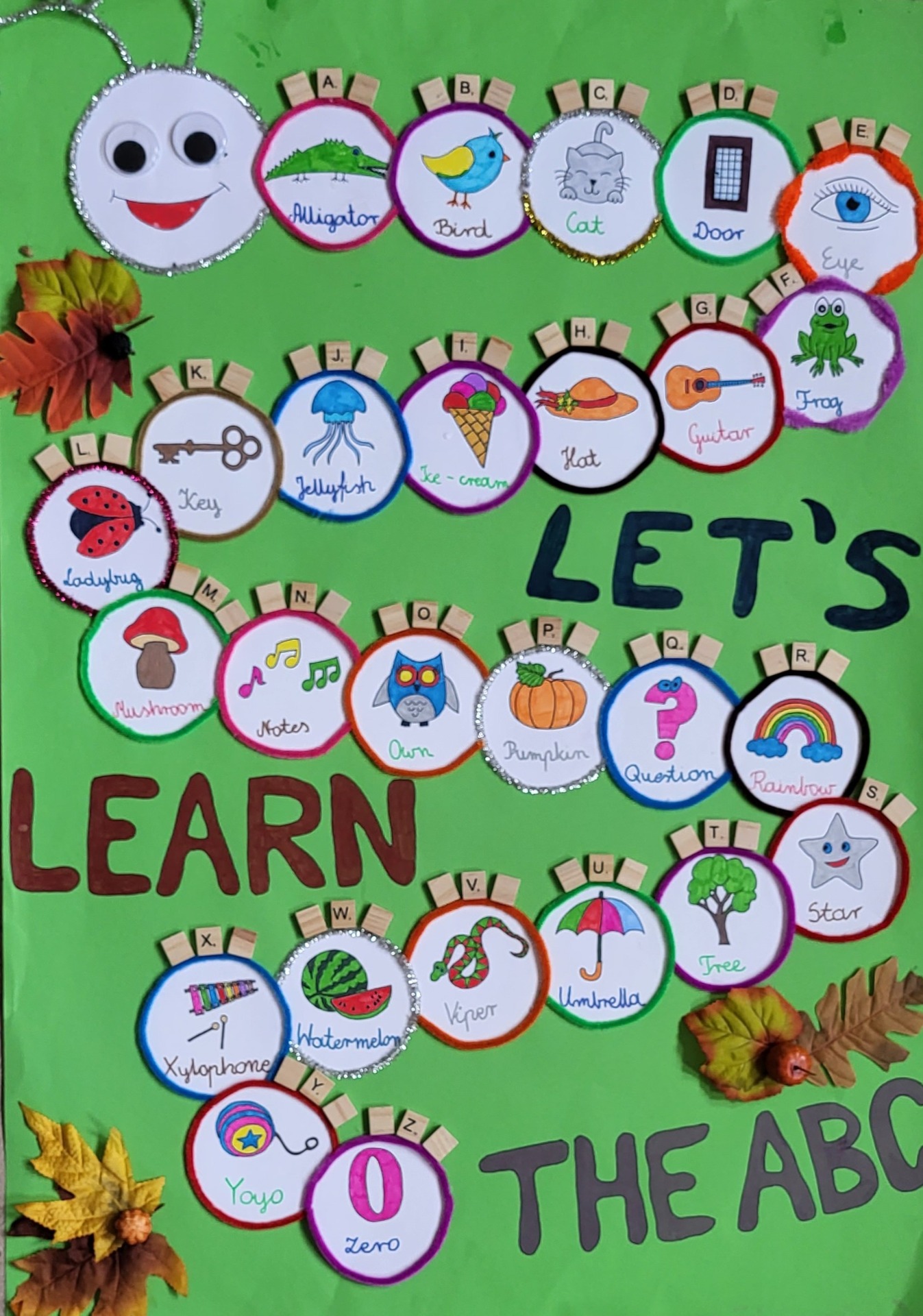 Konkurs na plakat edukacyjny LET'S LEARN THE ABC - Obrazek 1