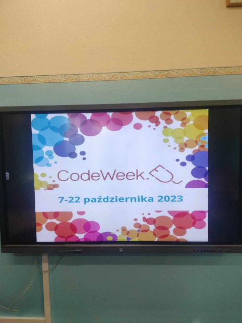 CodeWeek w naszej szkole - Obrazek 1