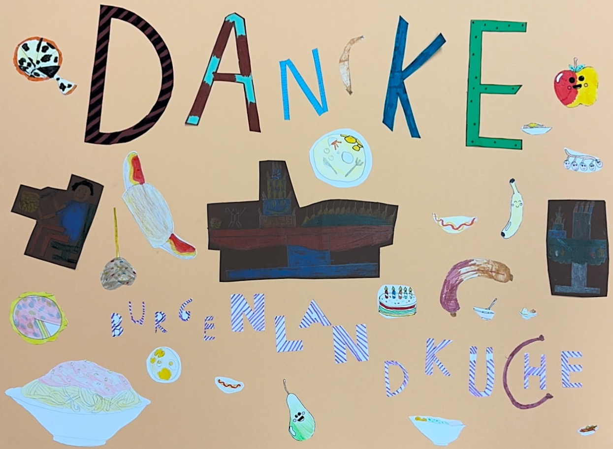 Kinder sagen Danke: Burgenlandküche unterstützt Schulprojekt - Bild 1