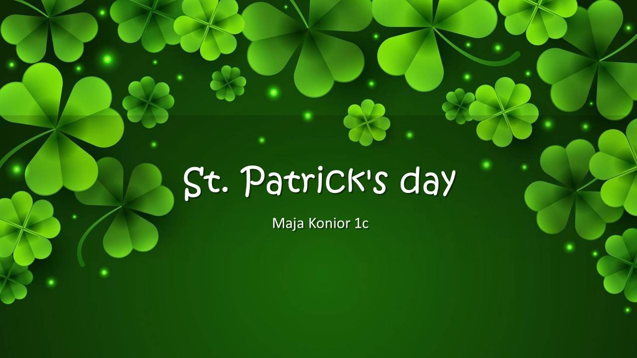 St. Patrick's Day - Obrazek 1