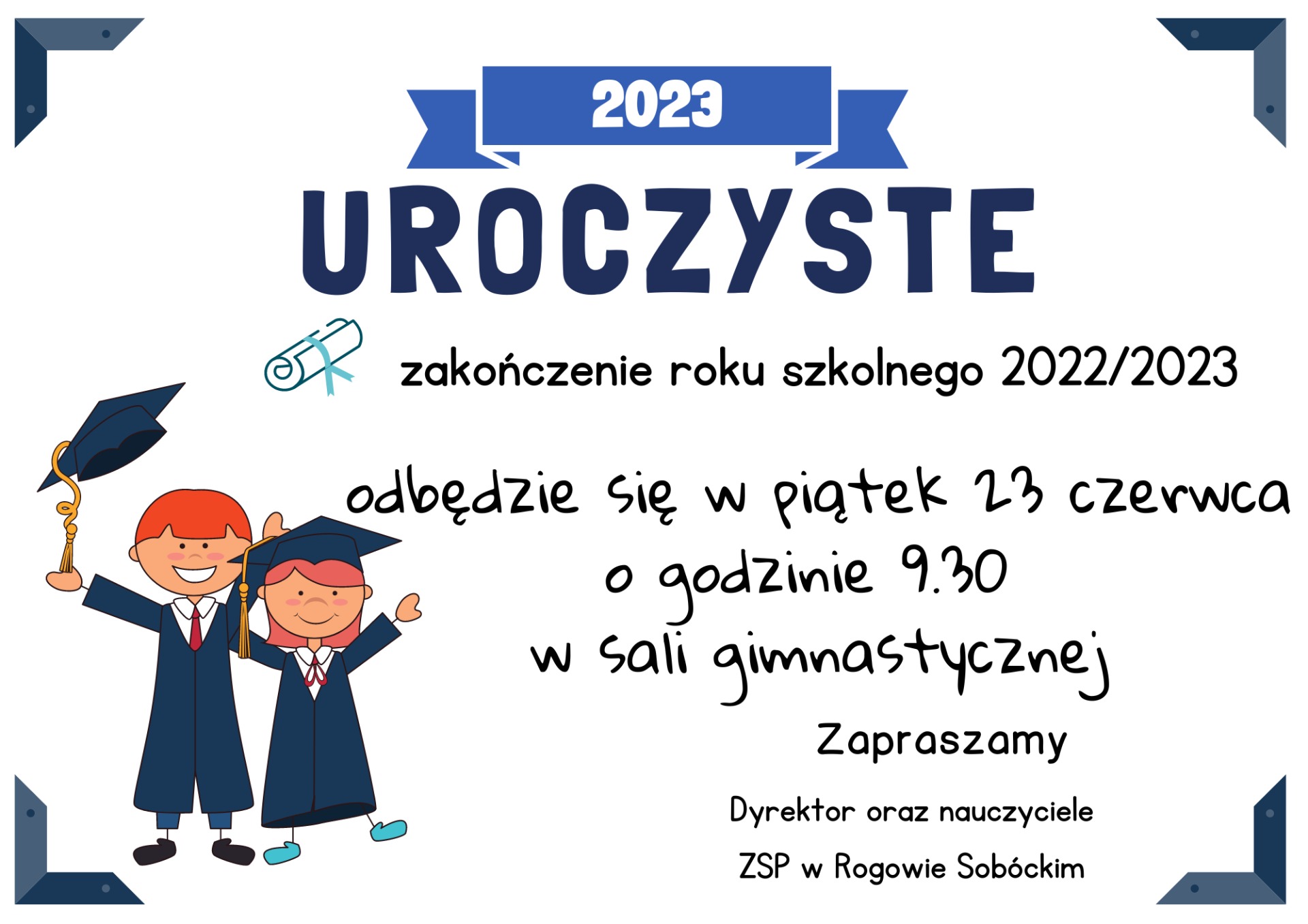 Zakończenie roku szkolnego 2022/23 - Obrazek 1