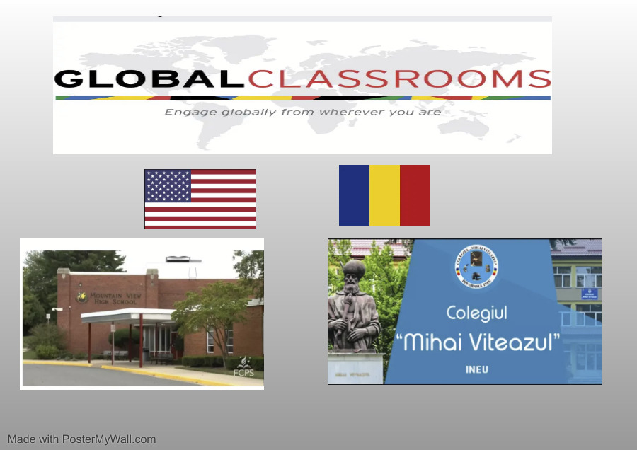 Procesul de internaționalizare și globalizare al Colegiului „Mihai Viteazul” Ineu continuă prin programul Global Classroom Project - Image 1