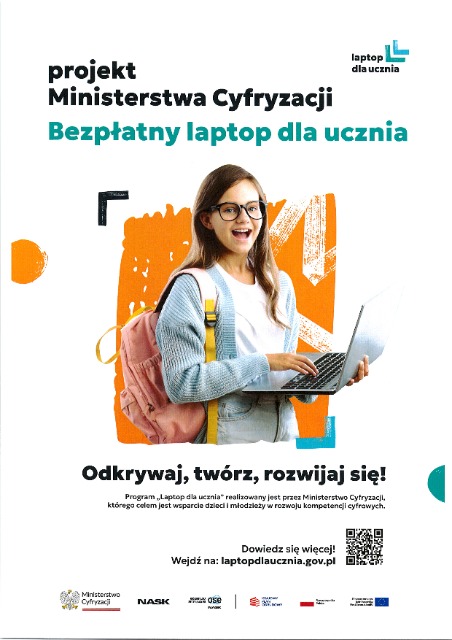 Projekt Ministerstwa Cyfryzacji "Bezpłatny laptop dla ucznia" - Obrazek 3